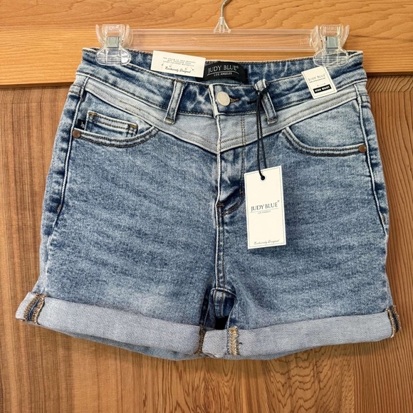 Judy Blue Pants - Judy Blue High Waste Jean Shorts